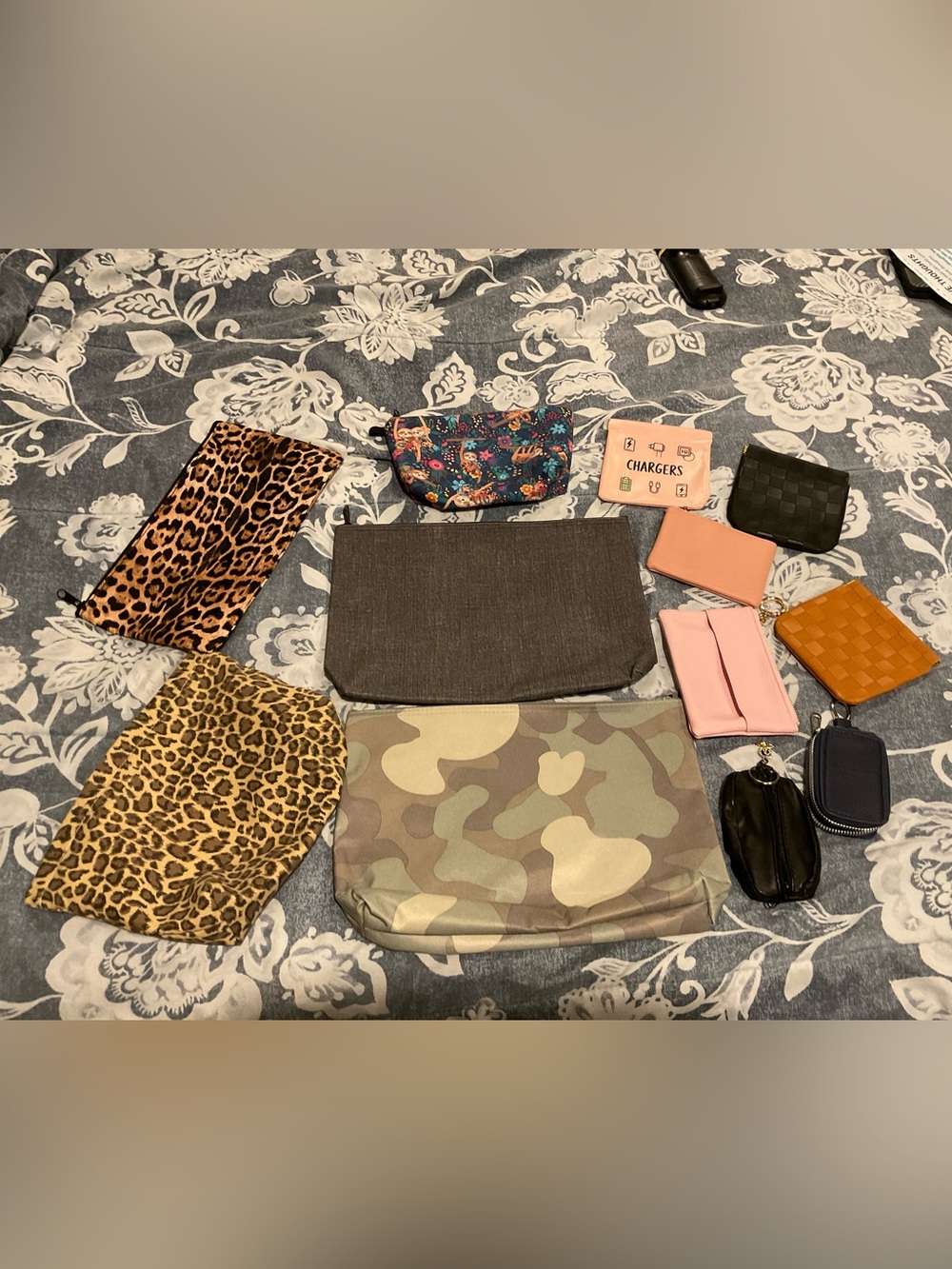 Lot of Bags and Pouches, Various Sizes